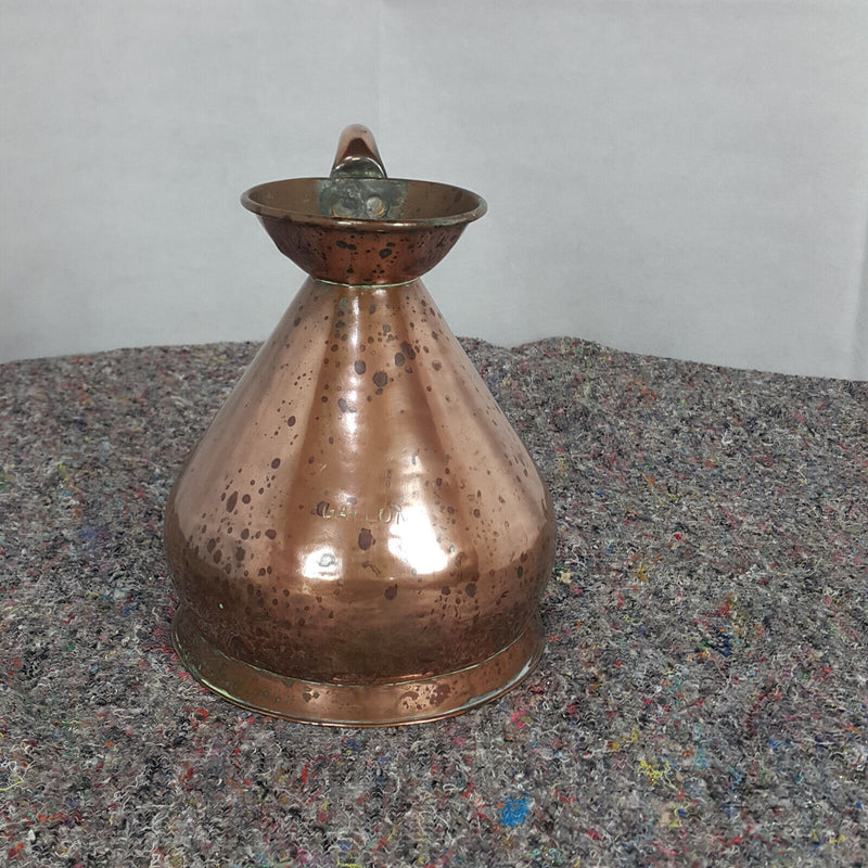 19th Century Graduated Copper Jug ( 1 Gallon ) - NA 831