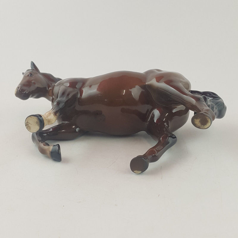 Beswick Horse Figurine 855 Stocky Jogging Mare (Chipped) - 8993 BSK