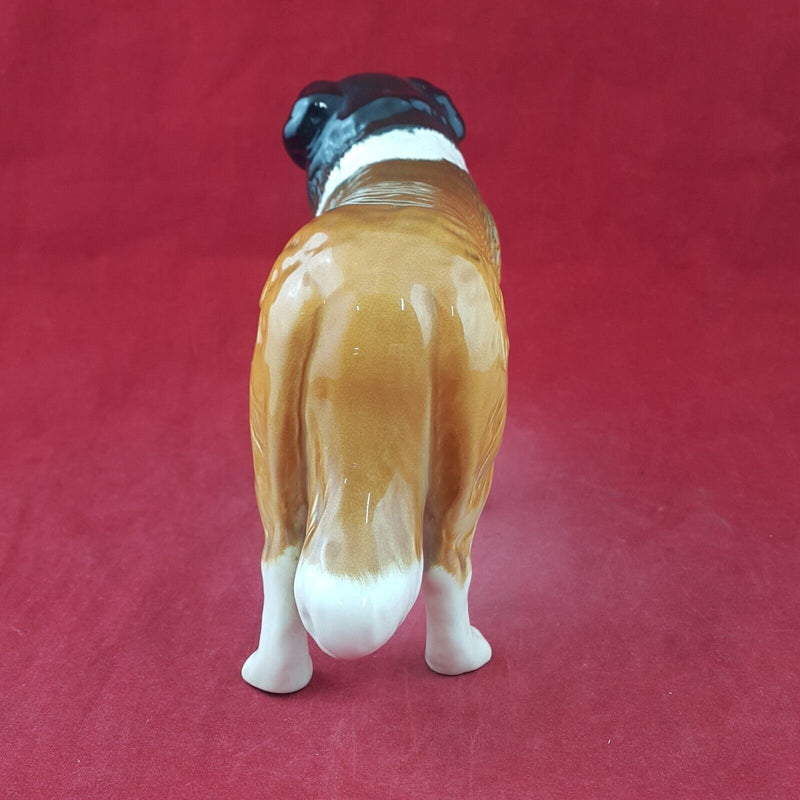 Beswick Dog Figurine 2221 St. Bernard Dog Corna Garth Stroller - 8569 BSK