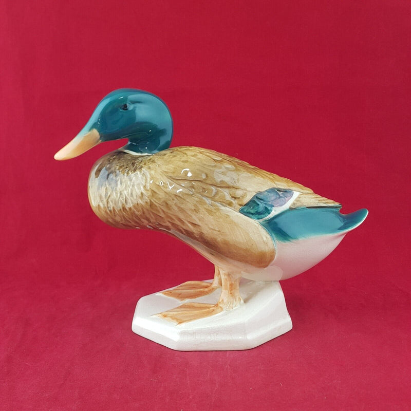 Beswick Bird Figurine 817 Mallard Duck Sqatting - 7749 BSK