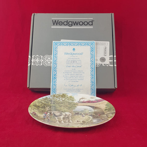 Wedgwood Decorative Plate - The Milk Train (Boxed & CoA) -  WD 1873