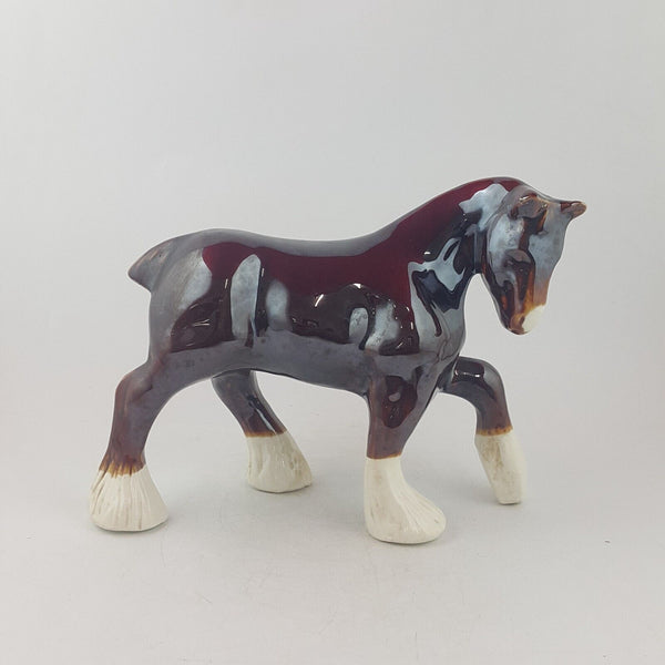 Vintage Porcelain Horse Figurine - 9026 O/A