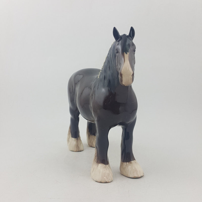 Beswick Horses - Shire Mare 818 (Variation 1) - BSK 3658