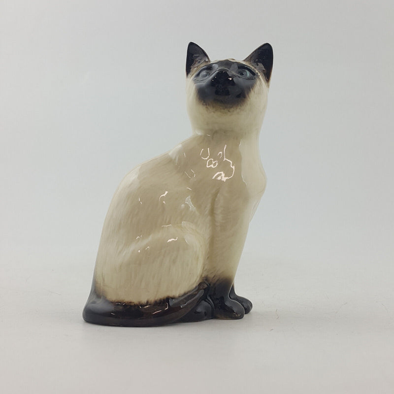 Royal Doulton Animals - Seated Siamese Cat DA129 - RD 3614