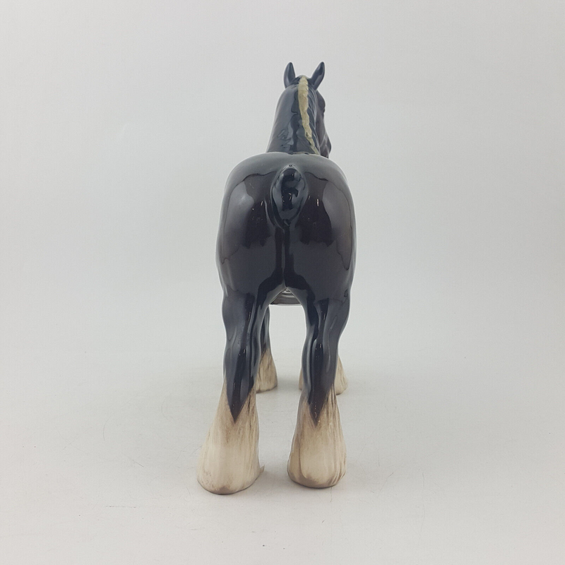 Beswick Horses - Shire Mare 818 (Variation 1) - BSK 3658