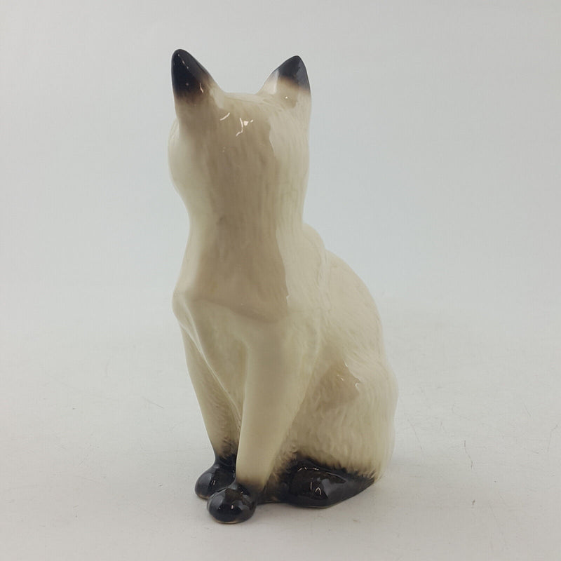 Royal Doulton Animals - Seated Siamese Cat DA129 - RD 3614