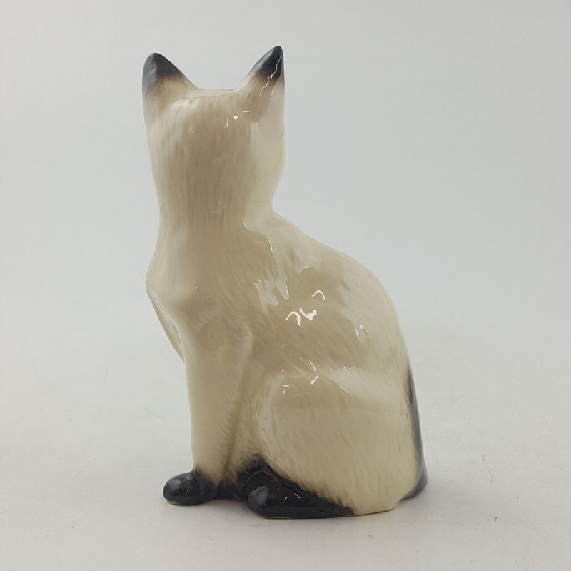 Royal Doulton Animals - Seated Siamese Cat DA129 - RD 3614