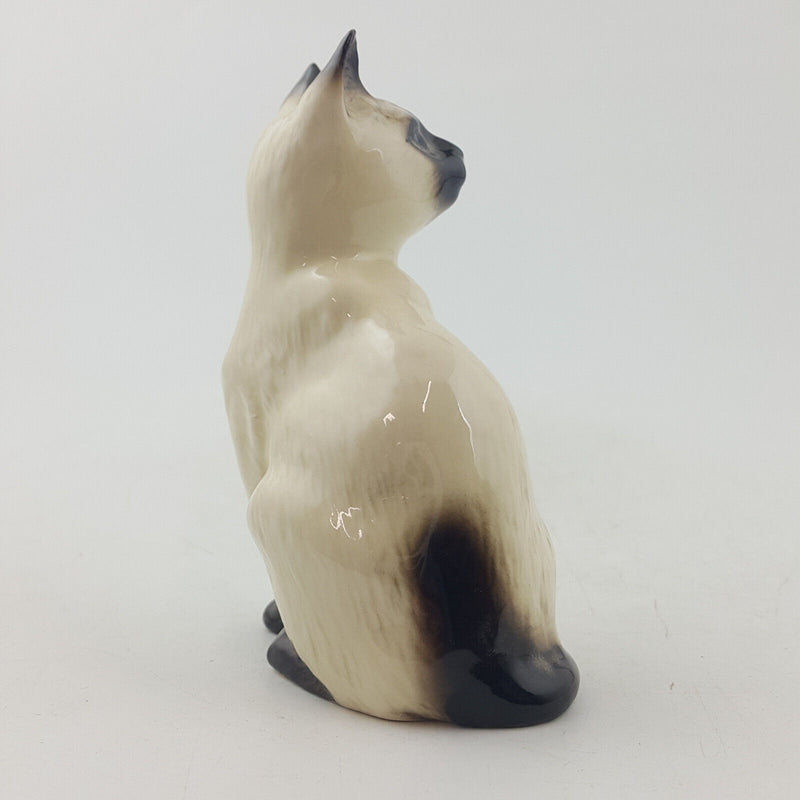 Royal Doulton Animals - Seated Siamese Cat DA129 - RD 3614