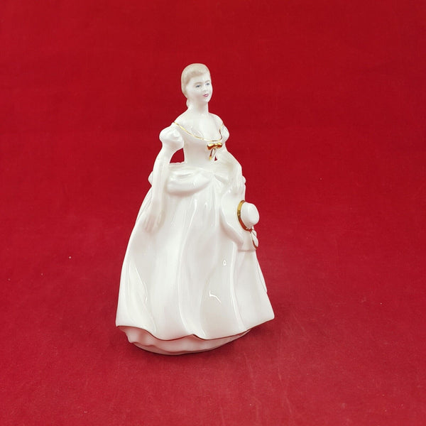 Coalport Figurine Girl with Hat in Hand - 7258 CP