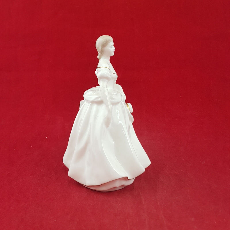 Coalport Figurine Girl with Hat in Hand - 7258 CP