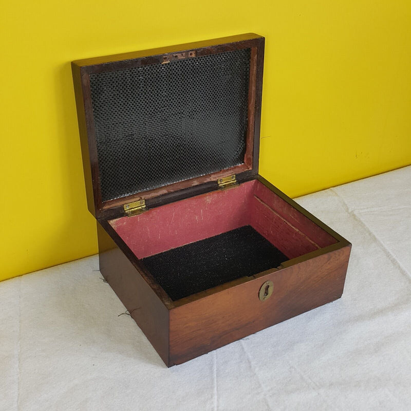 19th Century Mahogany Box - F142