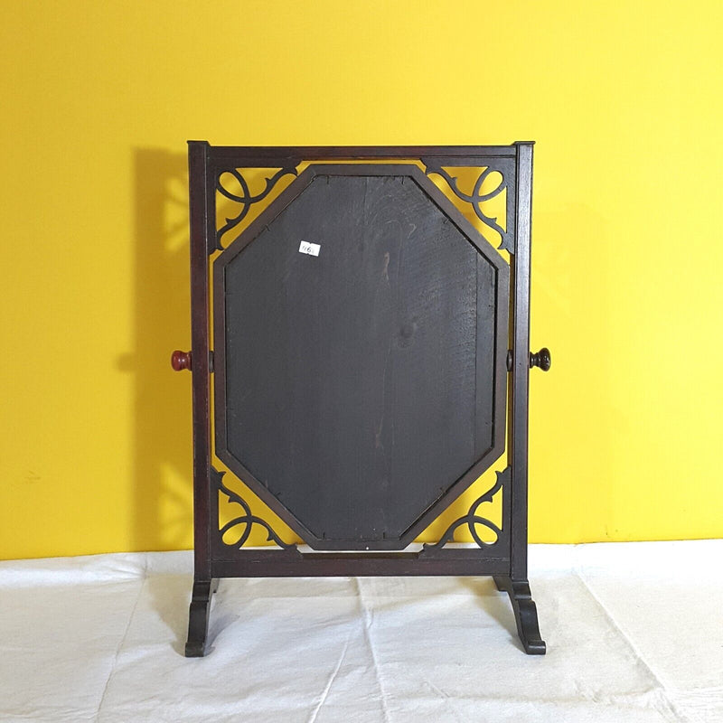 Edwardian Mahogany Swing Dressing Mirror - F130