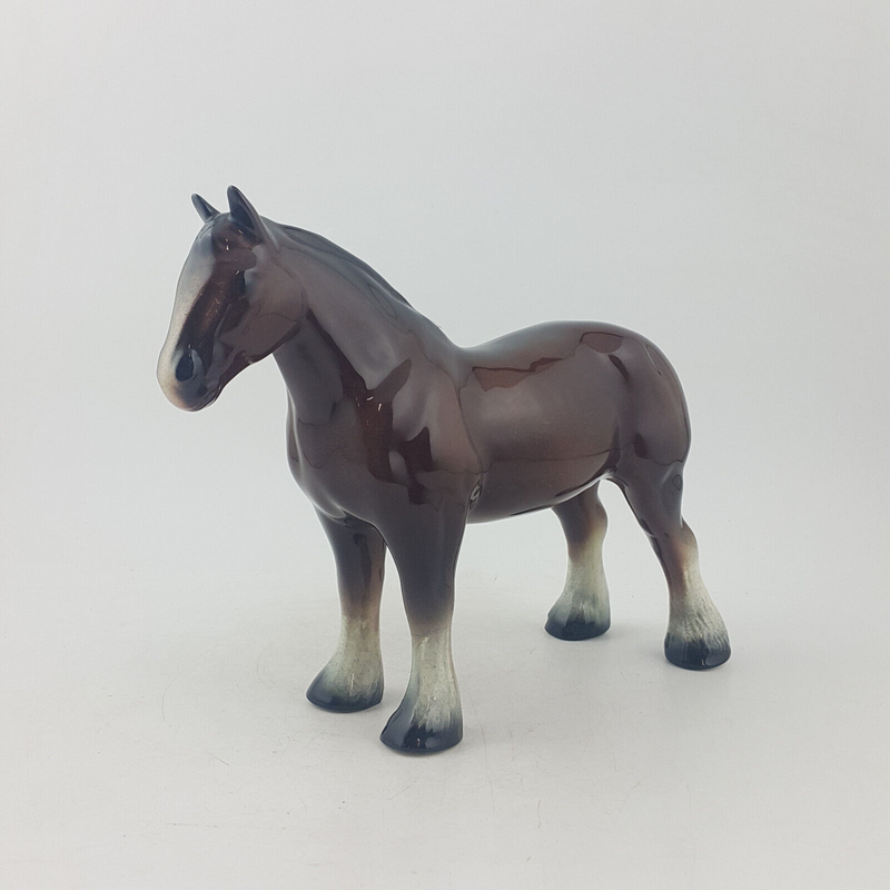 Weatherby Horse Figurine - Shire Horse - OP 3662