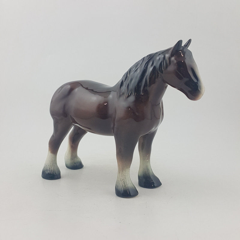 Weatherby Horse Figurine - Shire Horse - OP 3662