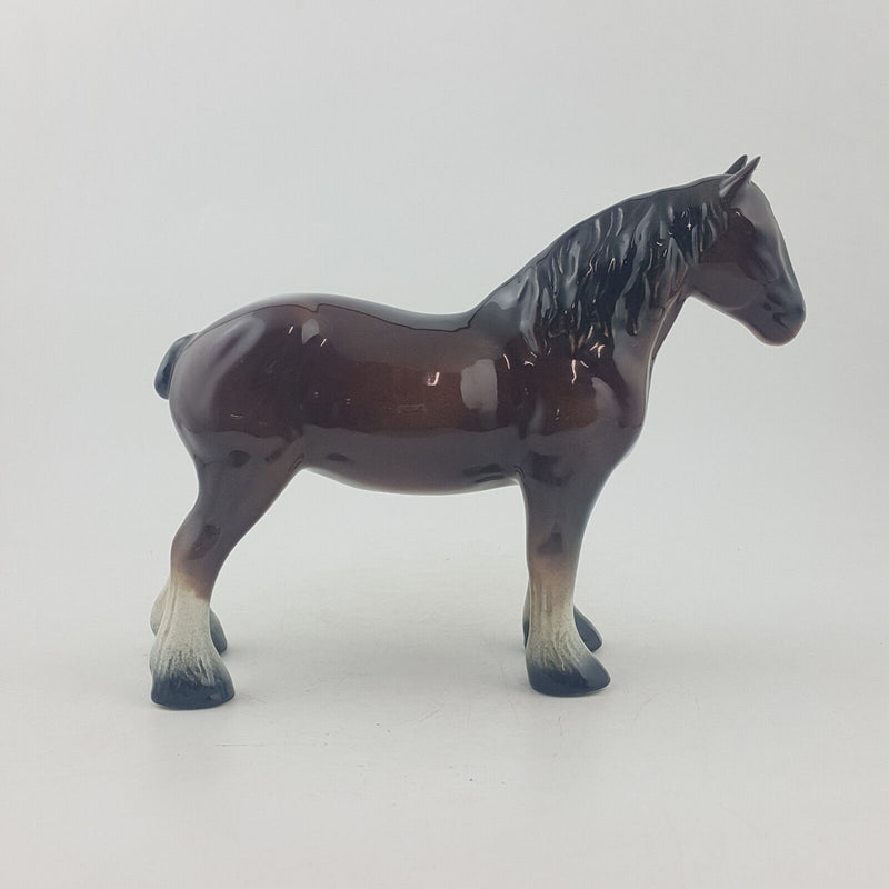 Weatherby Horse Figurine - Shire Horse - OP 3662