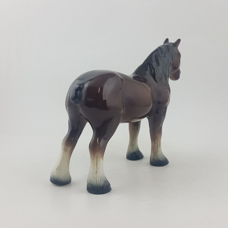 Weatherby Horse Figurine - Shire Horse - OP 3662