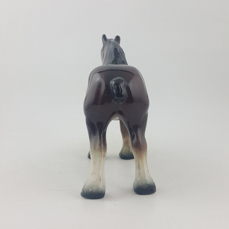 Weatherby Horse Figurine - Shire Horse - OP 3662