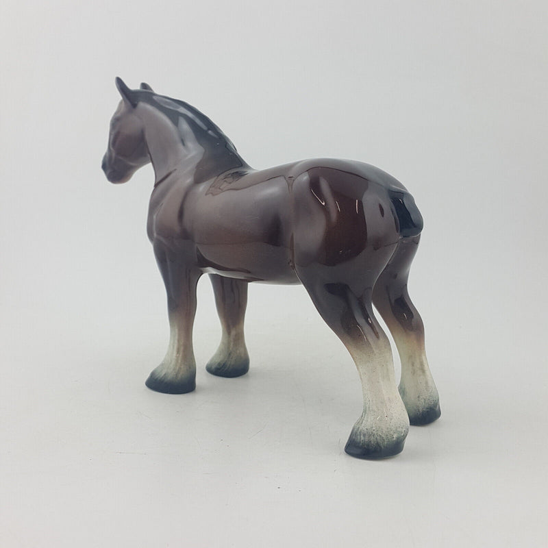 Weatherby Horse Figurine - Shire Horse - OP 3662