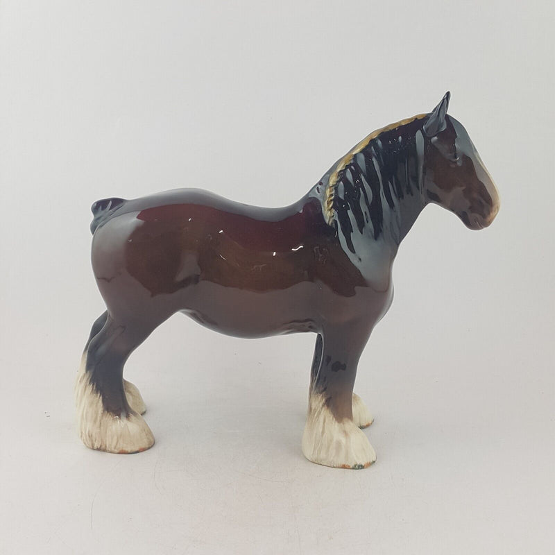 Beswick Horse Figurine 818 Shire Mare - 9019 BSK