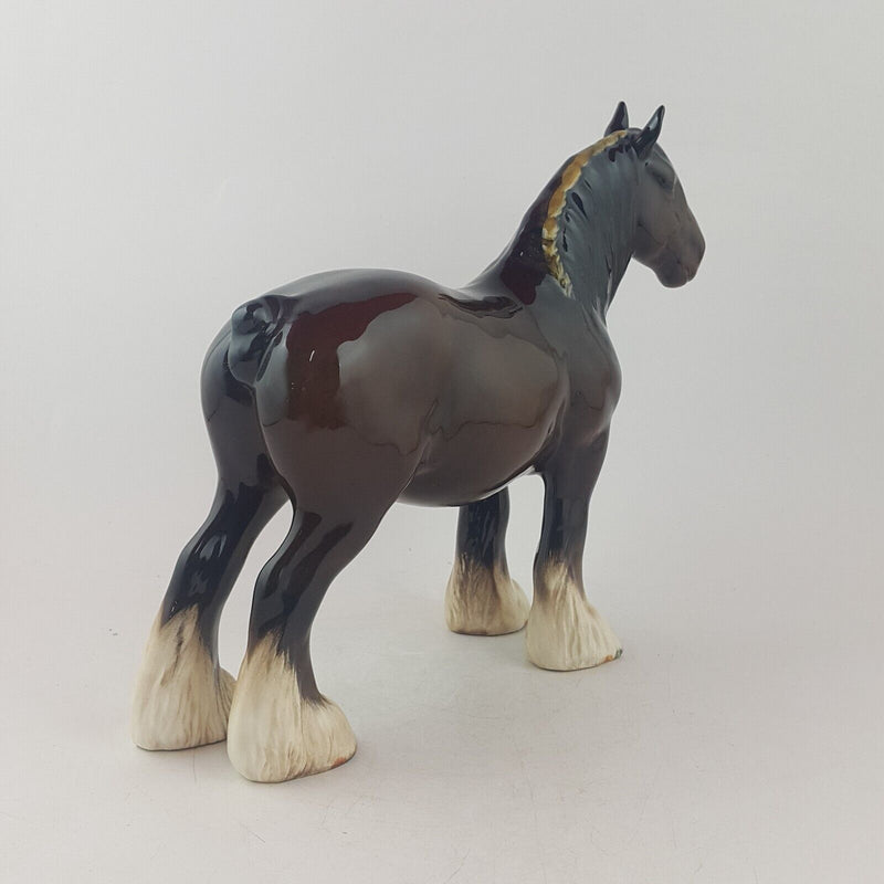 Beswick Horse Figurine 818 Shire Mare - 9019 BSK