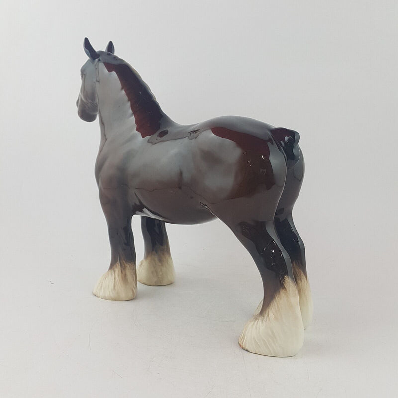 Beswick Horse Figurine 818 Shire Mare - 9019 BSK