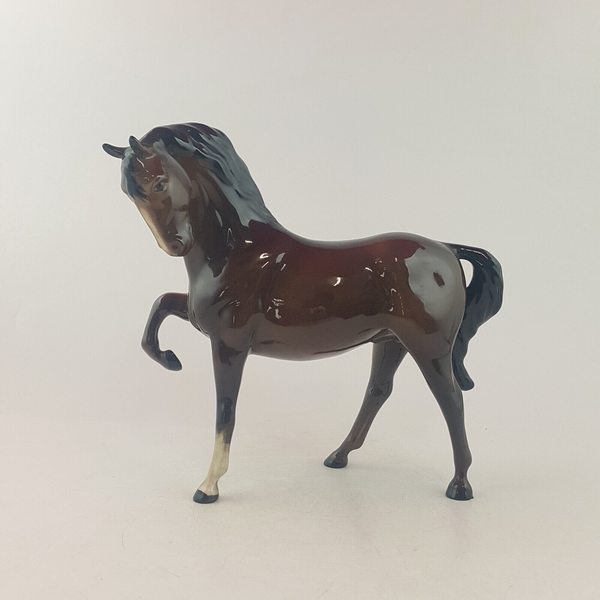 Royal Doulton Horses - Head Tucked Leg Up Stallion DA51 - RD 3634