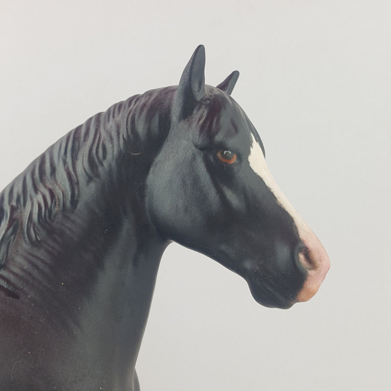 Beswick Horses - Welsh Cob Stallion A270 On Wooden Plinth - BSK 3643