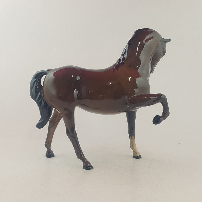 Royal Doulton Horses - Head Tucked Leg Up Stallion DA51 - RD 3634