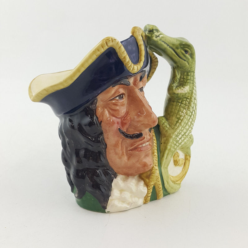 Royal Doulton Character Jug Small - Capt Hook Old D6601 – RD 1525