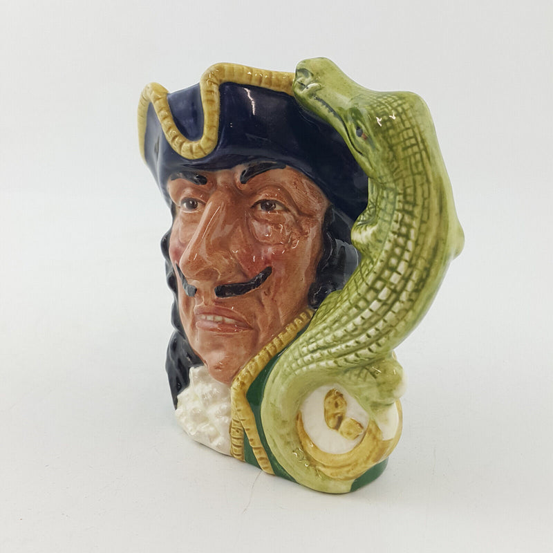 Royal Doulton Character Jug Small - Capt Hook Old D6601 – RD 1525