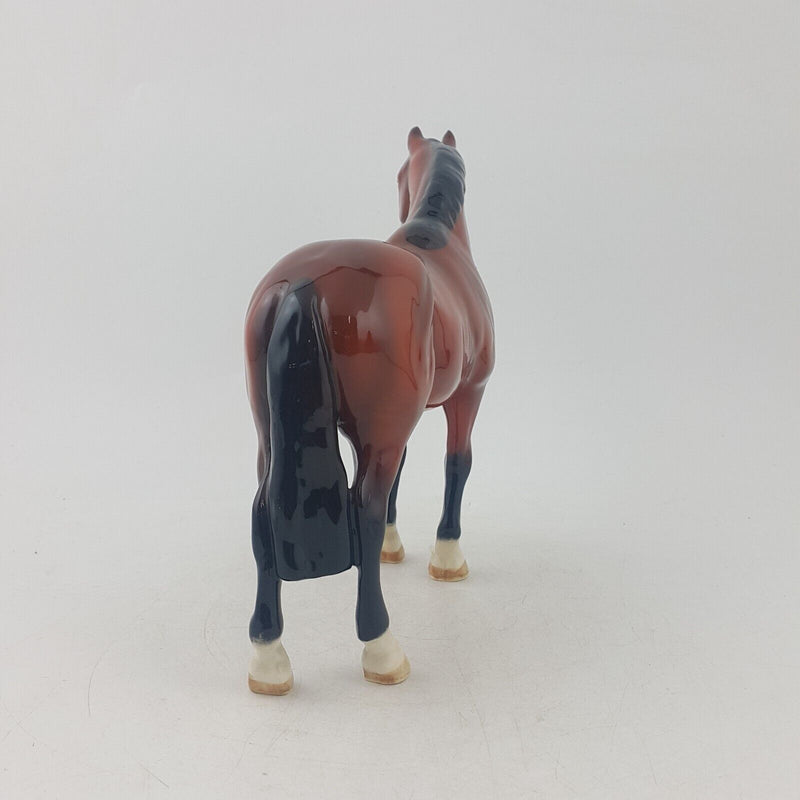 John Beswick Horse Figurine Racehorse (Chipped) - 9012 BSK