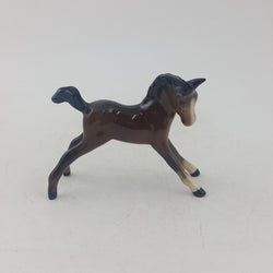 Beswick Horses Figurine 815 Small Foal Stretched Face Right - 9015 BSK