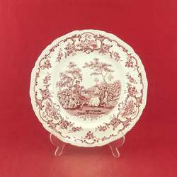 Mason's Decorative Plate - Romantic - OP 3682