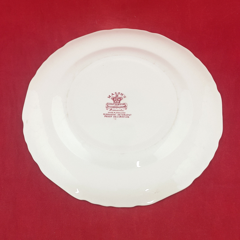 Mason's Decorative Plate - Romantic - OP 3682