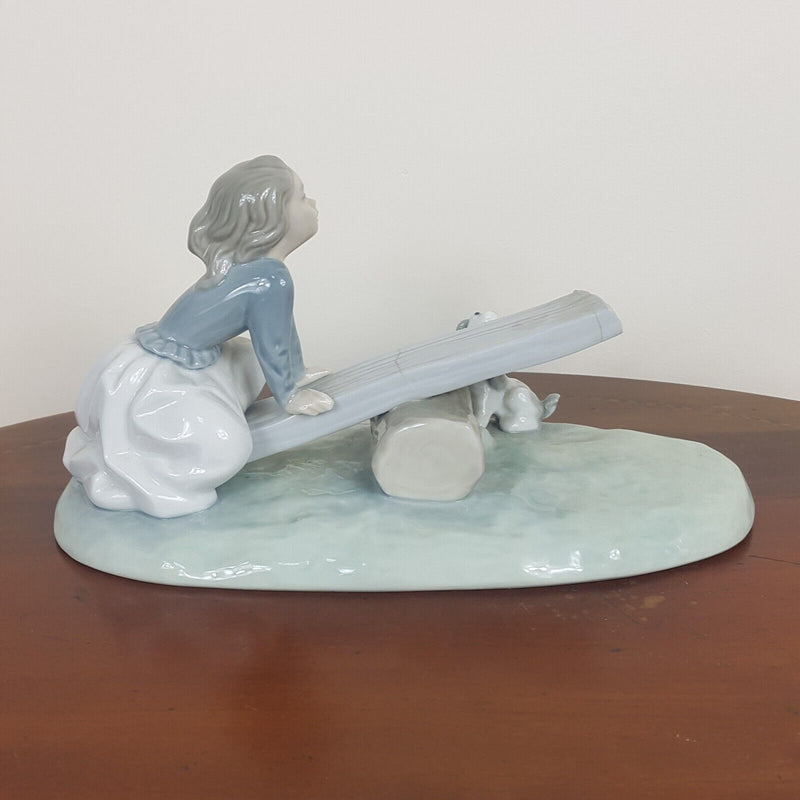 Lladro Nao Figurine 4867 - Seesaw Friends (Damaged) - 7068 L/N