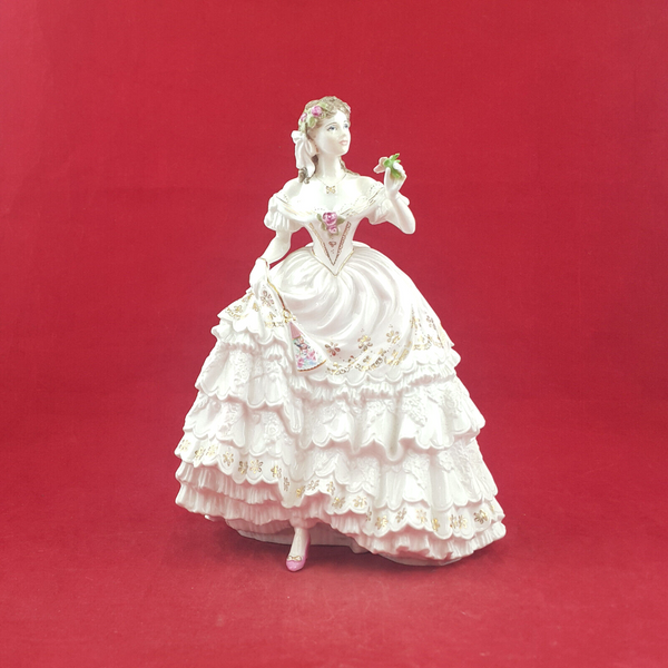 Royal Worcester Figurine - The Fairest Rose | Limited Edition - RW 3653