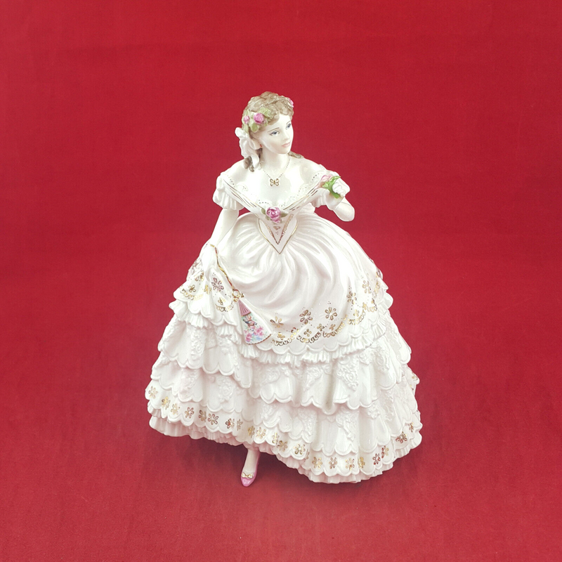 Royal Worcester Figurine - The Fairest Rose | Limited Edition - RW 3653