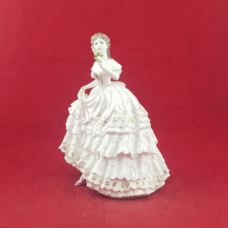 Royal Worcester Figurine - The Fairest Rose | Limited Edition - RW 3653