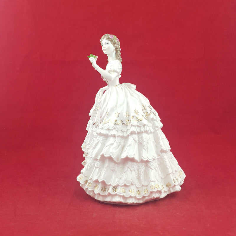 Royal Worcester Figurine - The Fairest Rose | Limited Edition - RW 3653