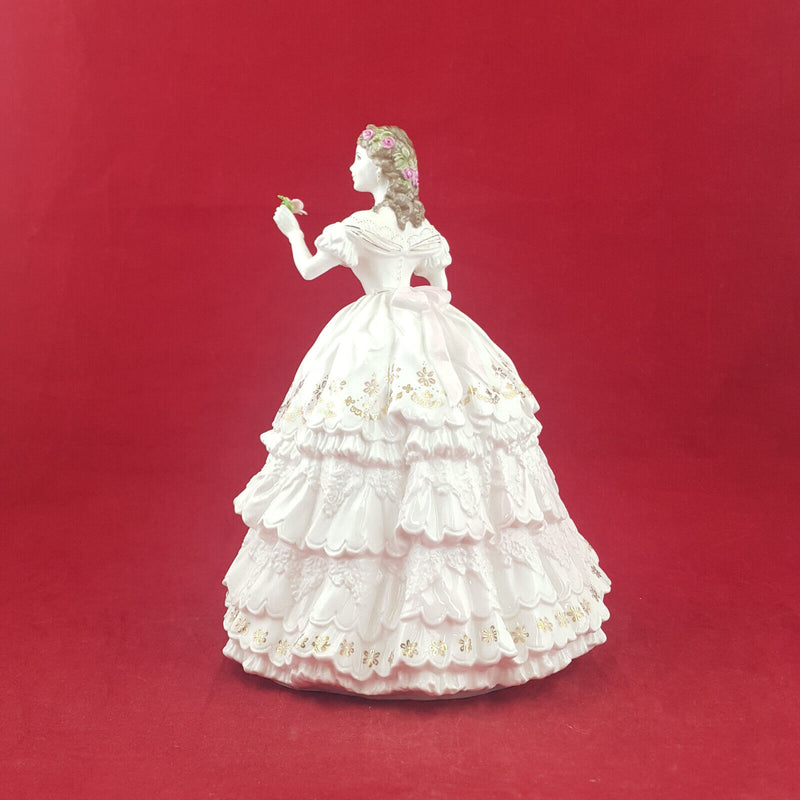 Royal Worcester Figurine - The Fairest Rose | Limited Edition - RW 3653