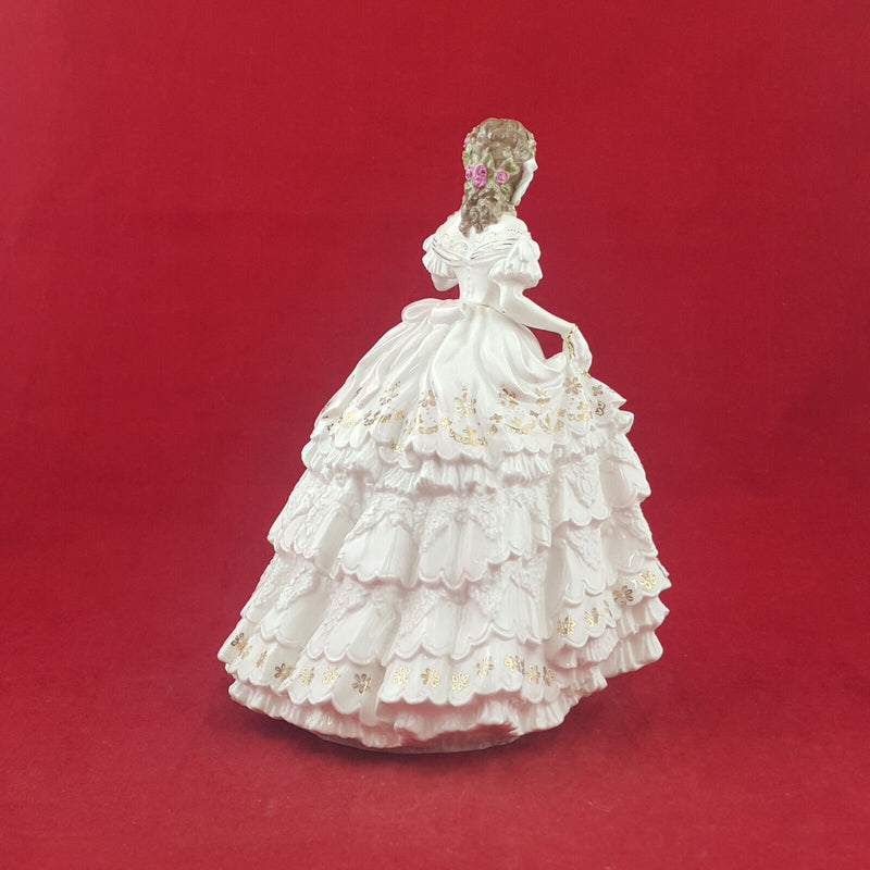 Royal Worcester Figurine - The Fairest Rose | Limited Edition - RW 3653