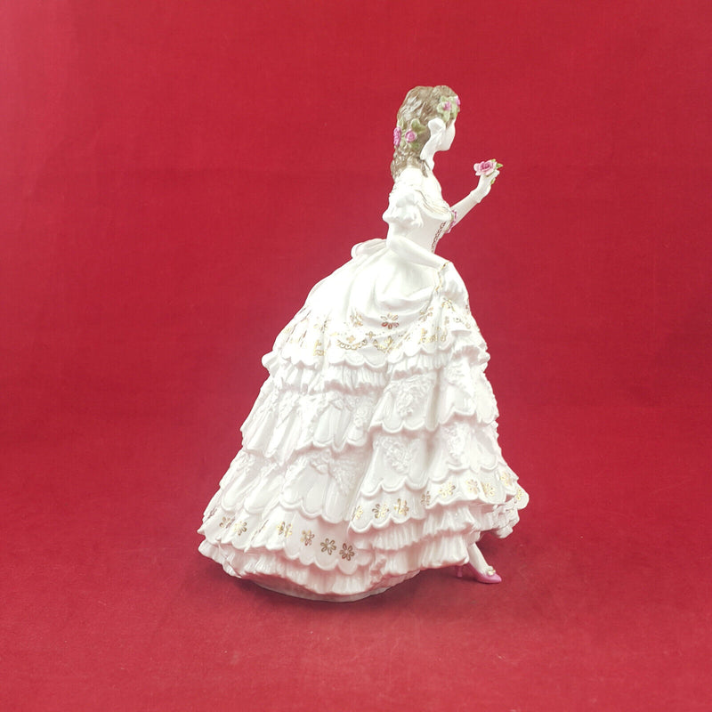 Royal Worcester Figurine - The Fairest Rose | Limited Edition - RW 3653