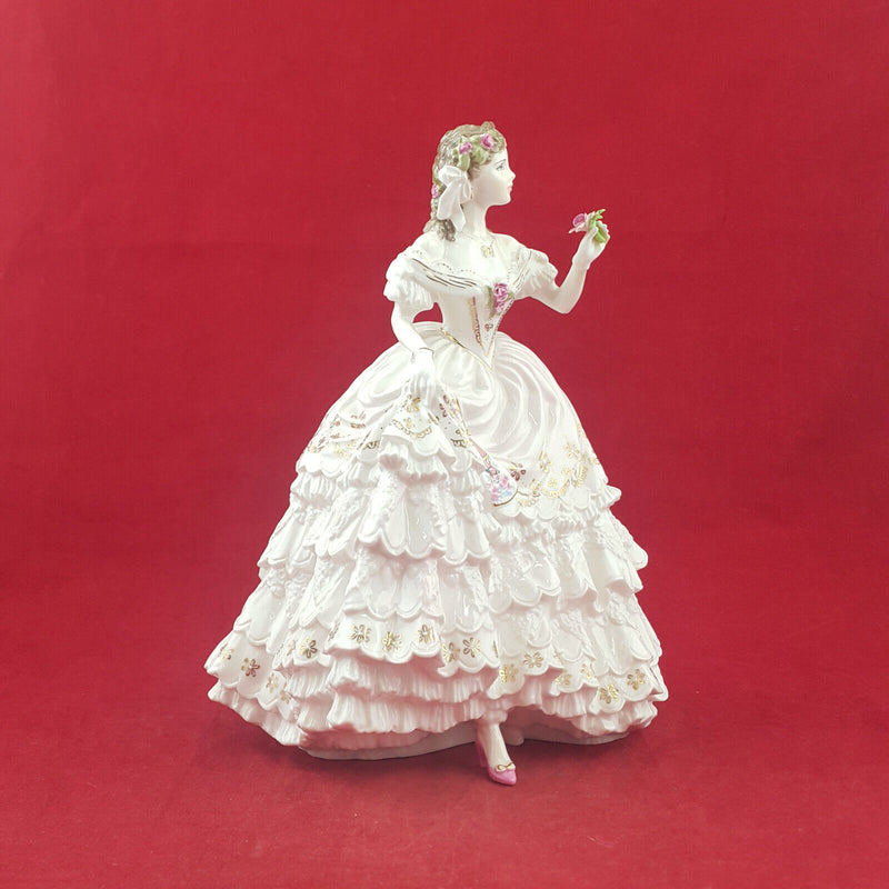 Royal Worcester Figurine - The Fairest Rose | Limited Edition - RW 3653