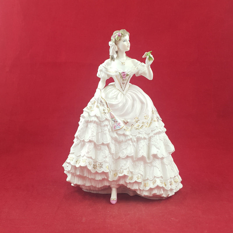 Royal Worcester Figurine - The Fairest Rose | Limited Edition - RW 3653