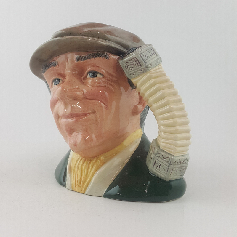 Royal Doulton Character Jug Large - The Busker D6775 - RD 3698