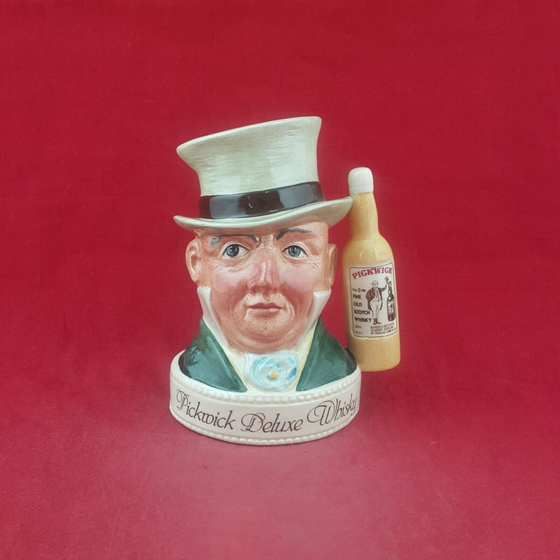 Royal Doulton Pick-Kwik Character Jug Pickwick Deluxe Whisky - 9061 RD