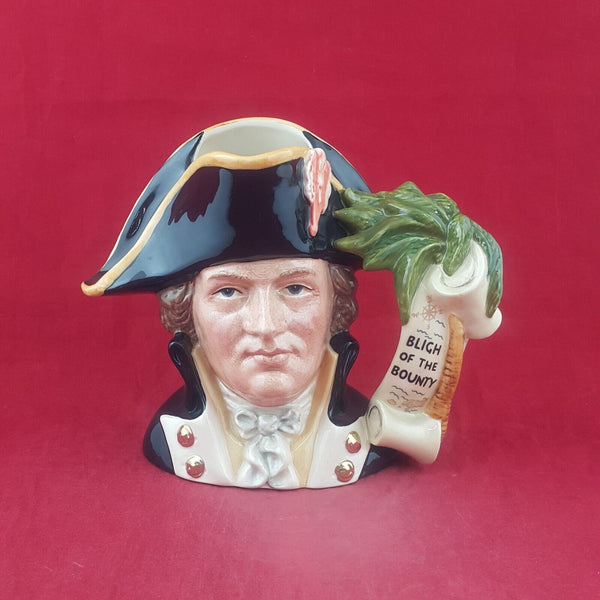 Royal Doulton Large Character Jug D6967 Captain Bligh Boxed - 9068 RD