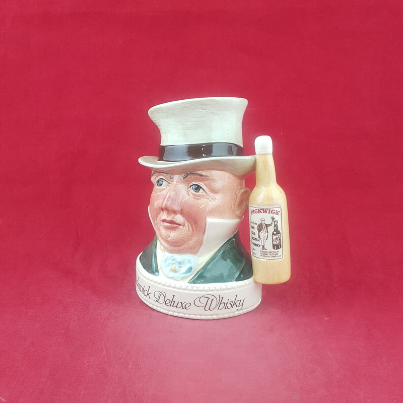 Royal Doulton Pick-Kwik Character Jug Pickwick Deluxe Whisky - 9061 RD