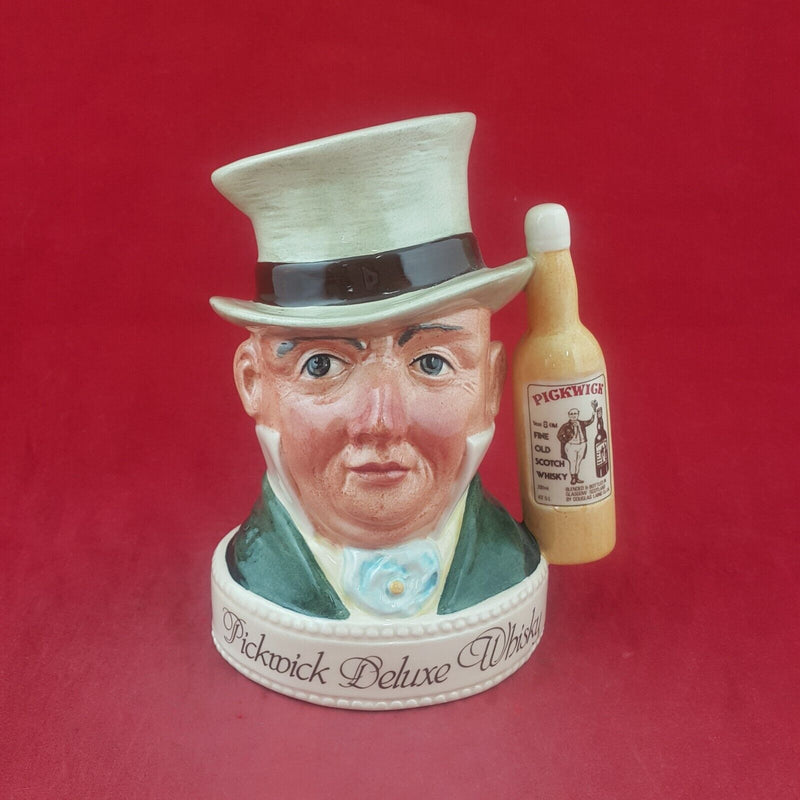 Royal Doulton Pick-Kwik Character Jug Pickwick Deluxe Whisky - 9061 RD