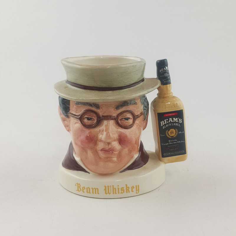 Royal Doulton Advertising Character Jug - Mr Pickwick | Beam Whiskey - RD 3696